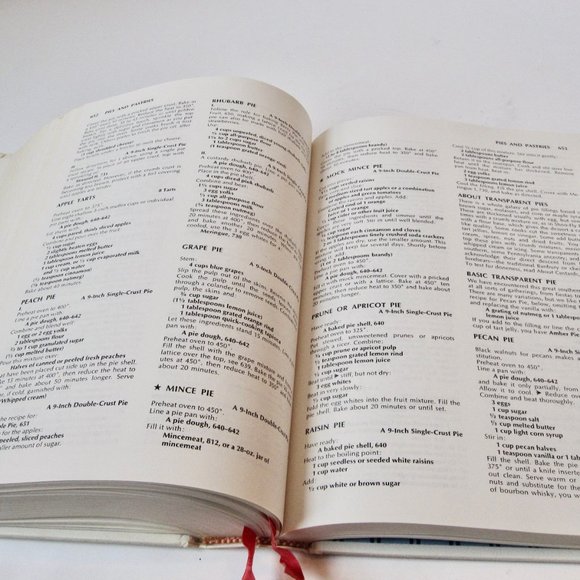 VTG Joy of Cooking Cookbook Recipes Reference 1975 Hardcover 2 Ribbons USA - Picture 9 of 9